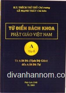 TỪ ĐIỂN PHẬT GIÁO TẬP 1